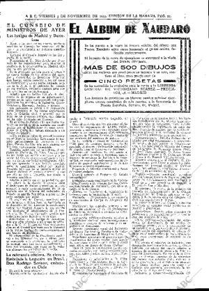 ABC MADRID 03-11-1933 página 21