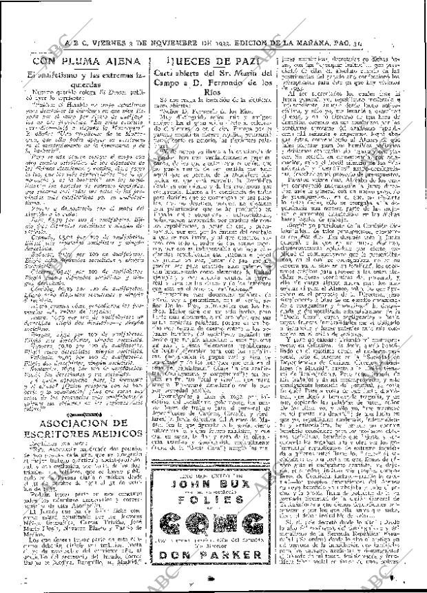 ABC MADRID 03-11-1933 página 31