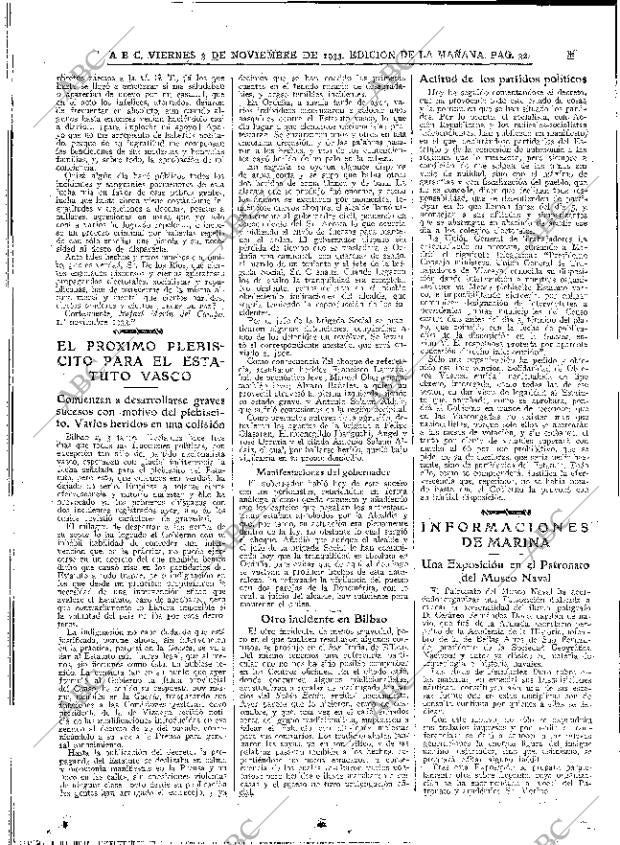 ABC MADRID 03-11-1933 página 32