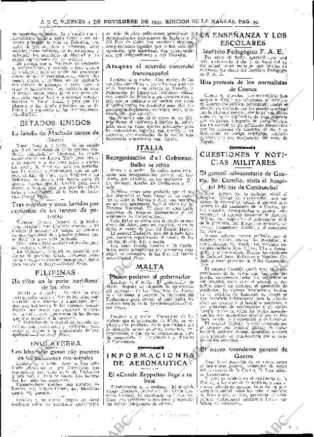 ABC MADRID 03-11-1933 página 39