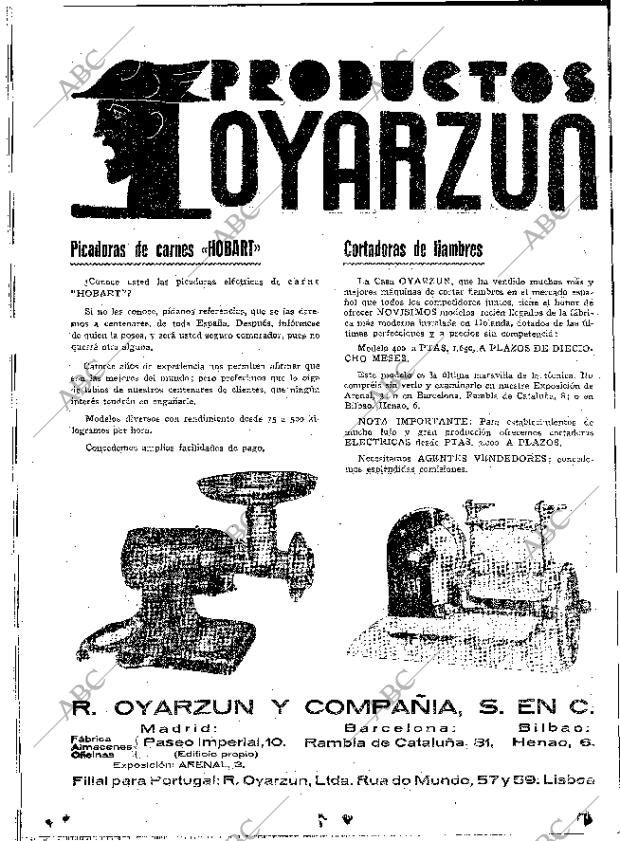 ABC MADRID 04-11-1933 página 16