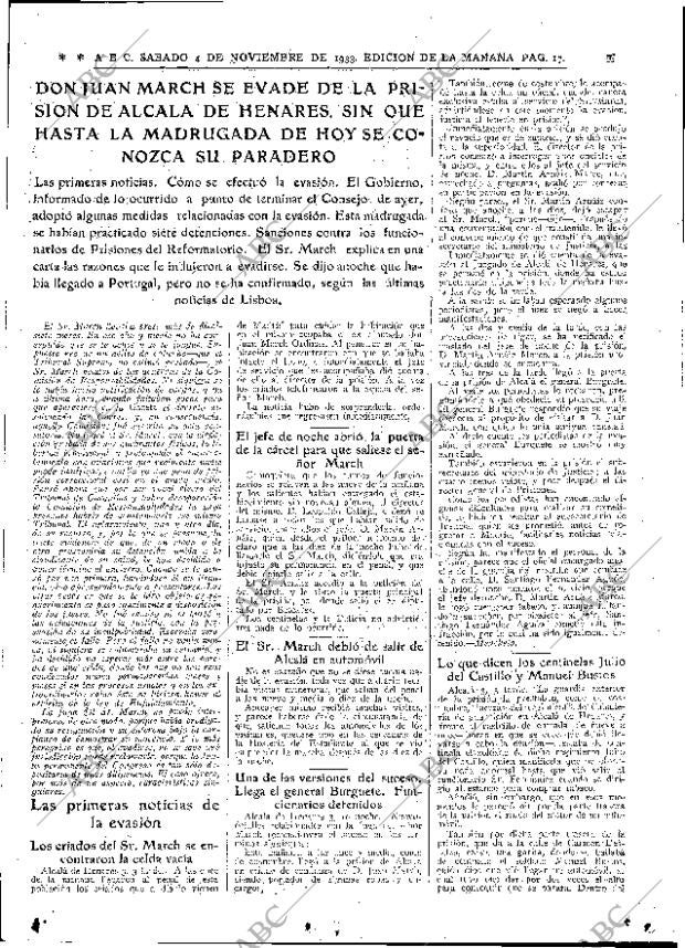 ABC MADRID 04-11-1933 página 17