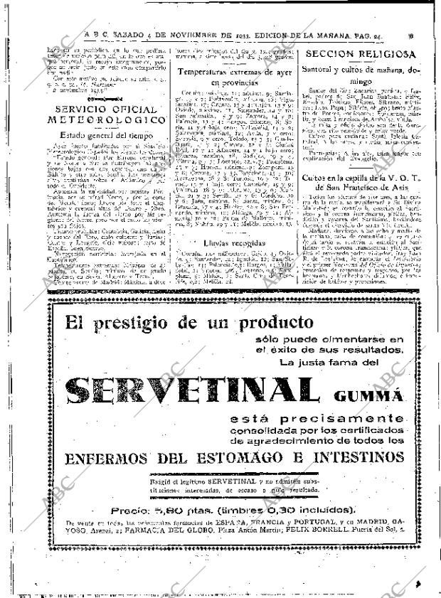ABC MADRID 04-11-1933 página 24