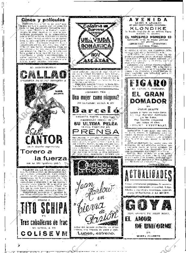 ABC MADRID 04-11-1933 página 32
