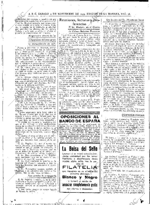 ABC MADRID 04-11-1933 página 38