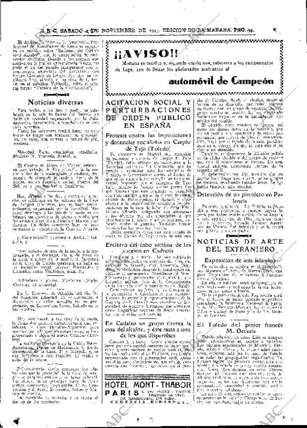 ABC MADRID 04-11-1933 página 39