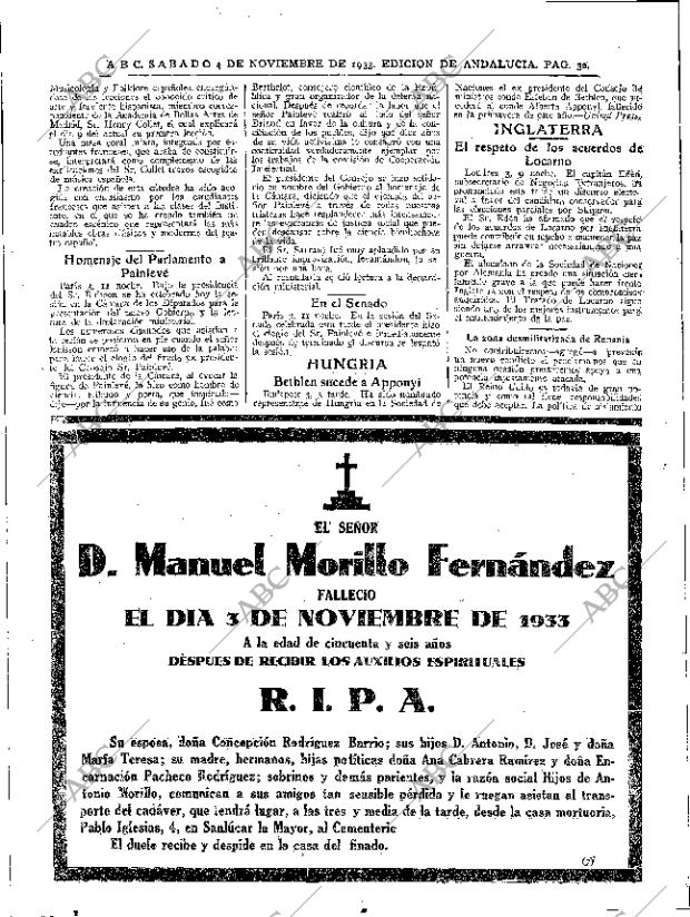 ABC SEVILLA 04-11-1933 página 32