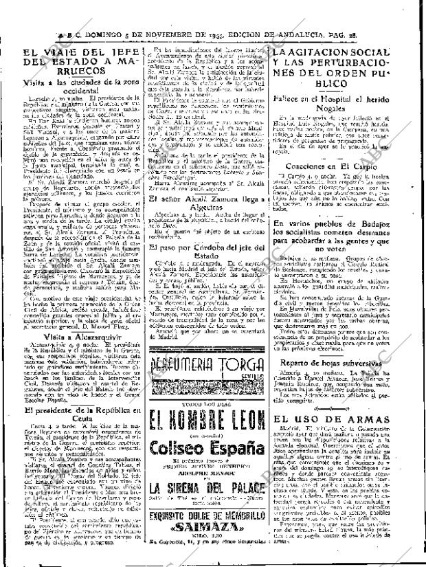 ABC SEVILLA 05-11-1933 página 24