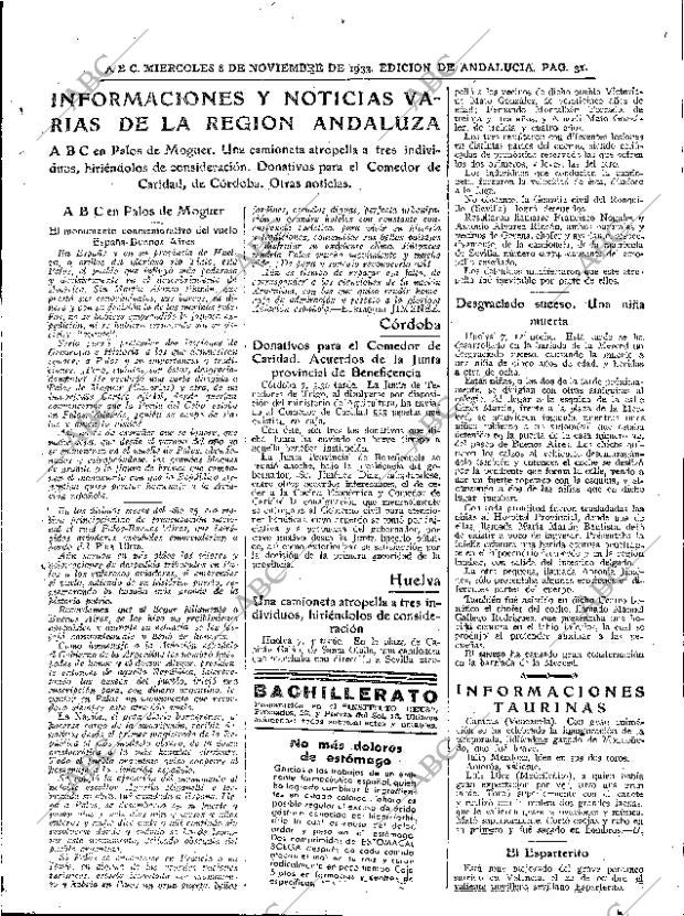 ABC SEVILLA 08-11-1933 página 31