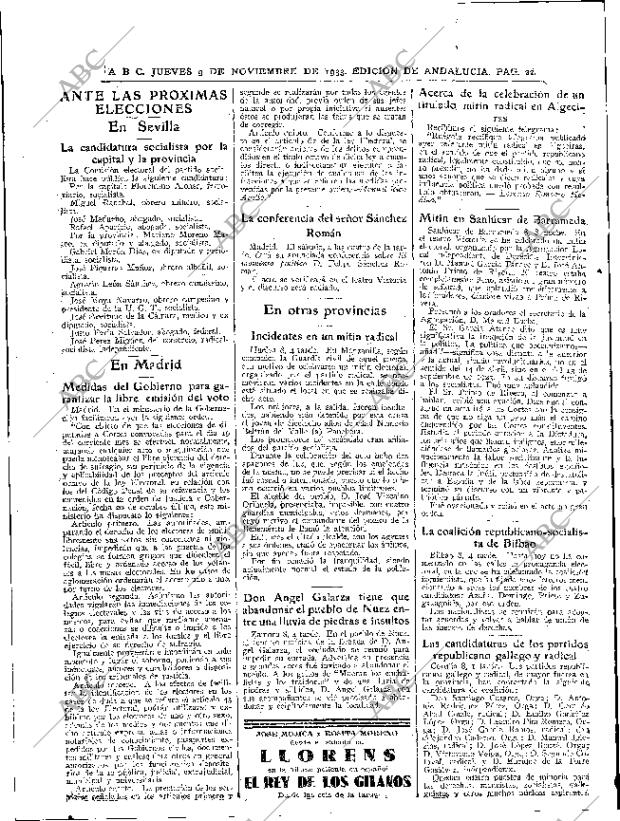 ABC SEVILLA 09-11-1933 página 22