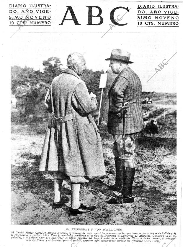 ABC MADRID 10-11-1933 página 1