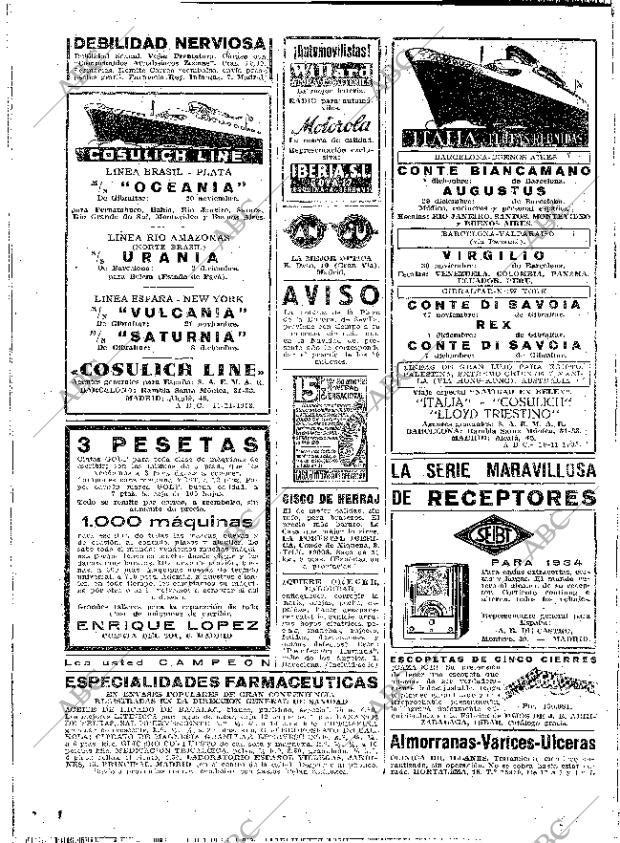 ABC MADRID 10-11-1933 página 2