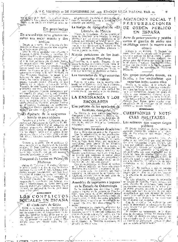 ABC MADRID 10-11-1933 página 24