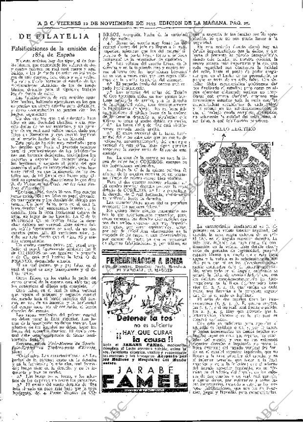 ABC MADRID 10-11-1933 página 25
