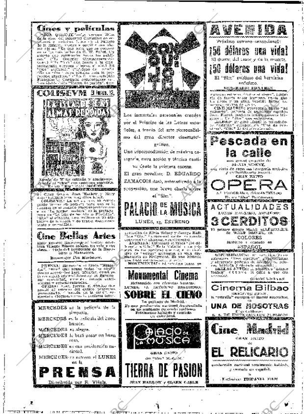 ABC MADRID 10-11-1933 página 36