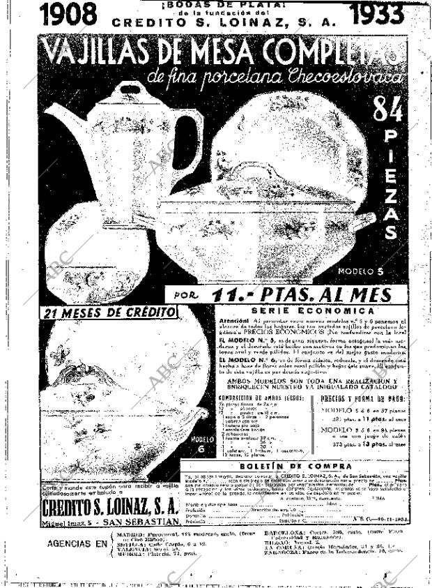 ABC MADRID 10-11-1933 página 60