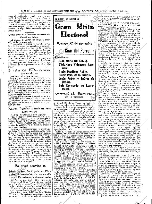 ABC SEVILLA 10-11-1933 página 21