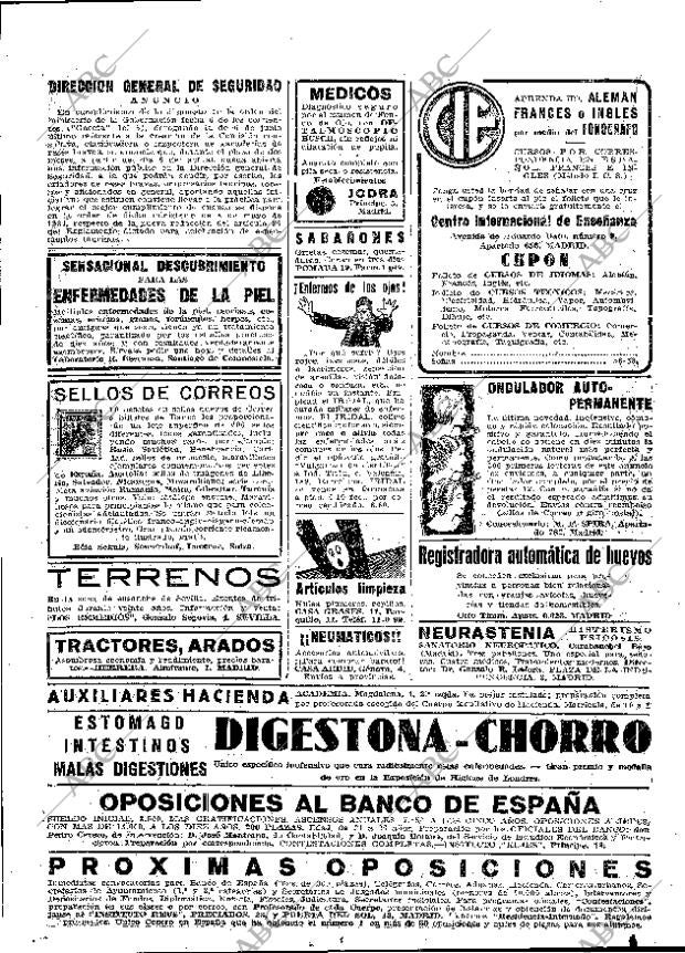 ABC MADRID 11-11-1933 página 51
