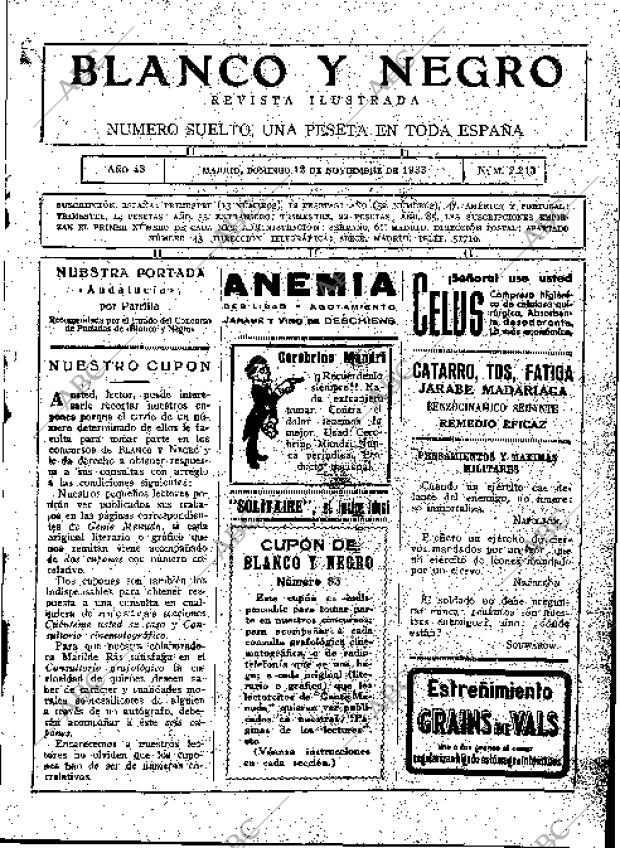 BLANCO Y NEGRO MADRID 12-11-1933 página 3