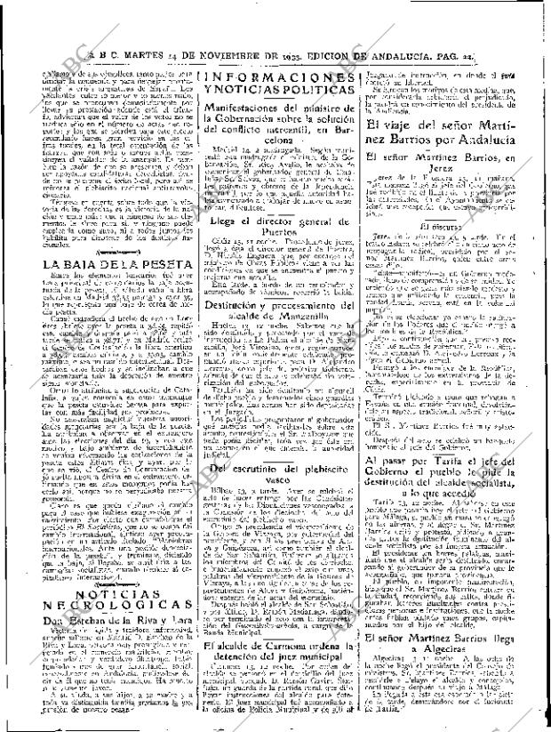 ABC SEVILLA 14-11-1933 página 22