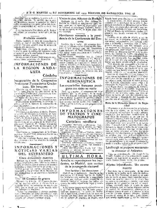 ABC SEVILLA 14-11-1933 página 38