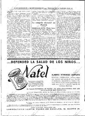 ABC MADRID 15-11-1933 página 28