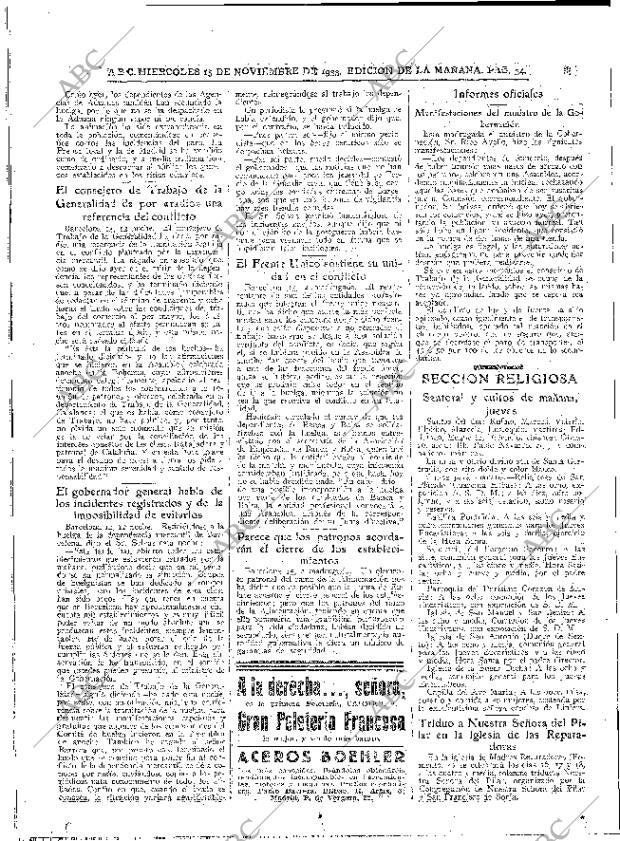 ABC MADRID 15-11-1933 página 34