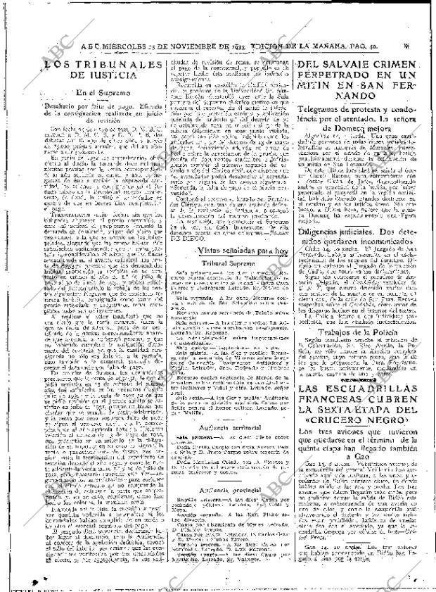 ABC MADRID 15-11-1933 página 40