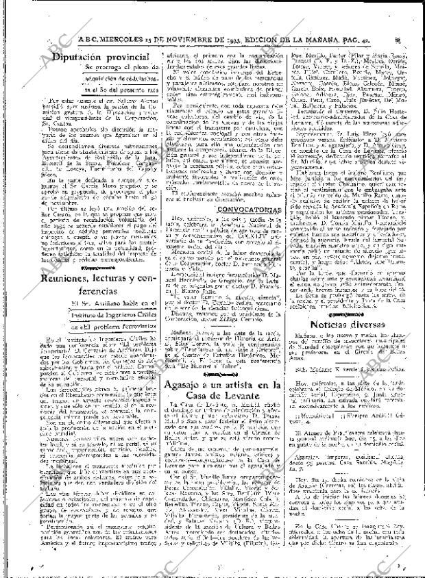 ABC MADRID 15-11-1933 página 42