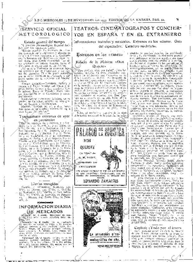 ABC MADRID 15-11-1933 página 50