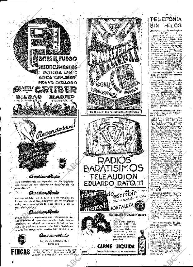 ABC MADRID 15-11-1933 página 57