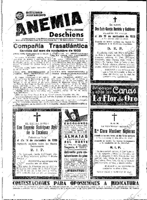 ABC MADRID 15-11-1933 página 60