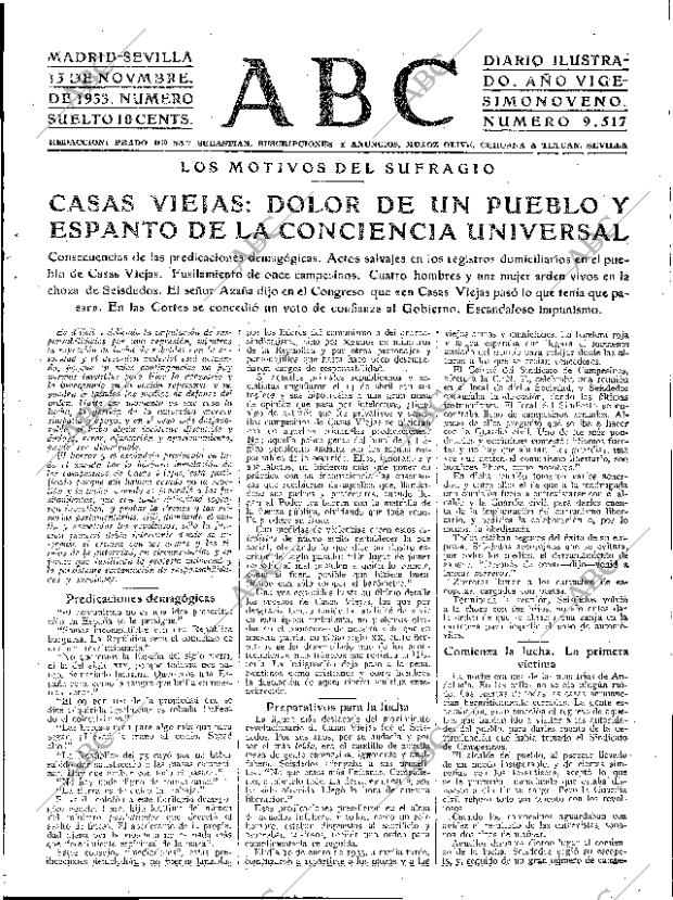 ABC SEVILLA 15-11-1933 página 15