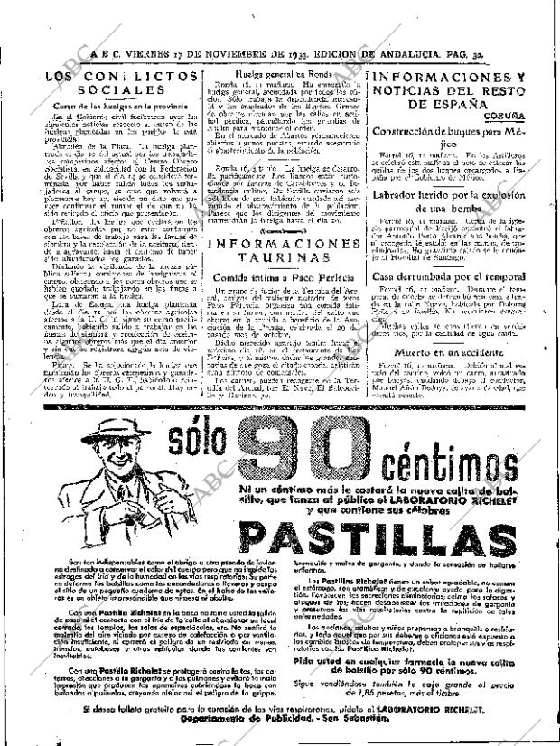 ABC SEVILLA 17-11-1933 página 32