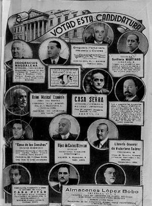 ABC MADRID 19-11-1933 página 16