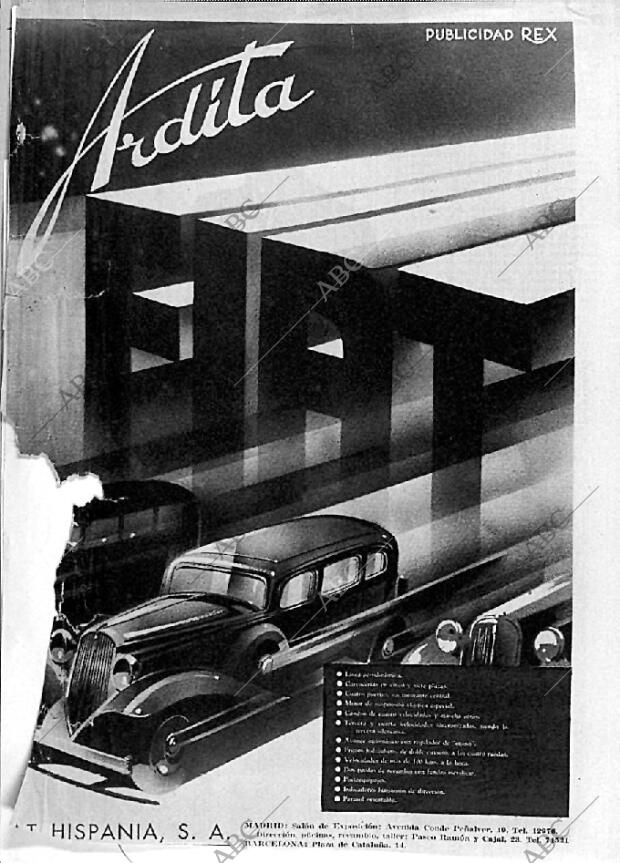 ABC MADRID 19-11-1933 página 18