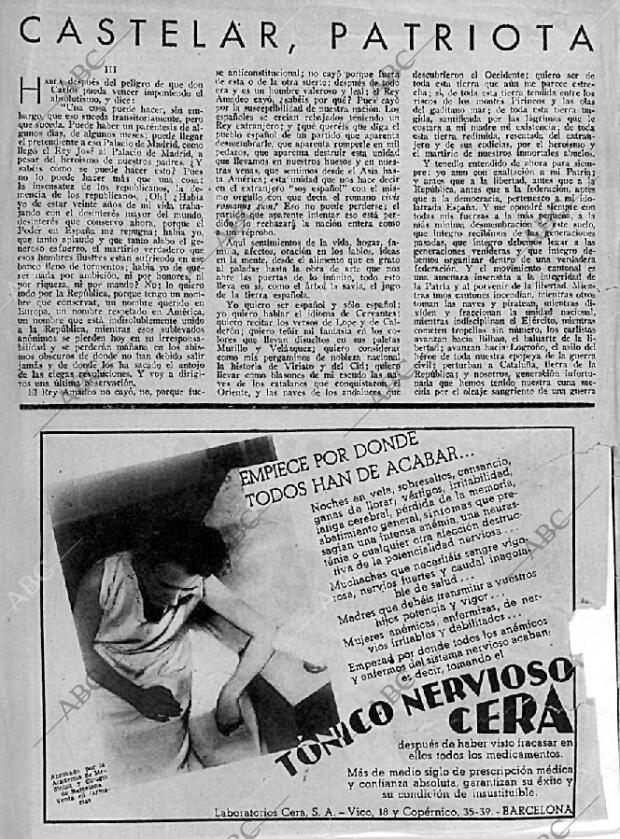 ABC MADRID 19-11-1933 página 19