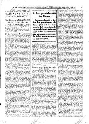ABC MADRID 19-11-1933 página 27