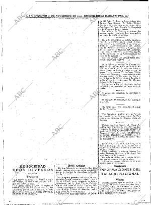 ABC MADRID 19-11-1933 página 30