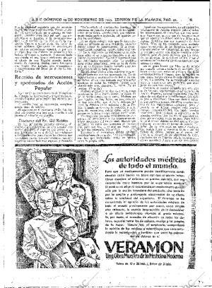 ABC MADRID 19-11-1933 página 32