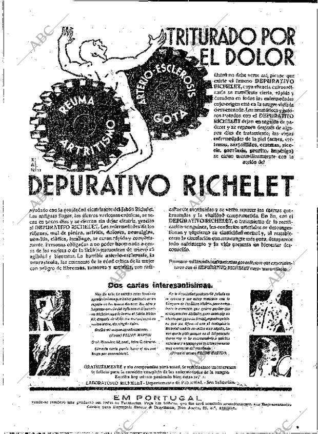 ABC MADRID 19-11-1933 página 36