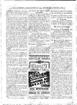 ABC MADRID 19-11-1933 página 40