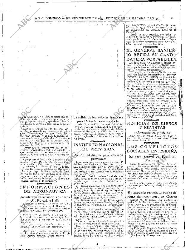 ABC MADRID 19-11-1933 página 44