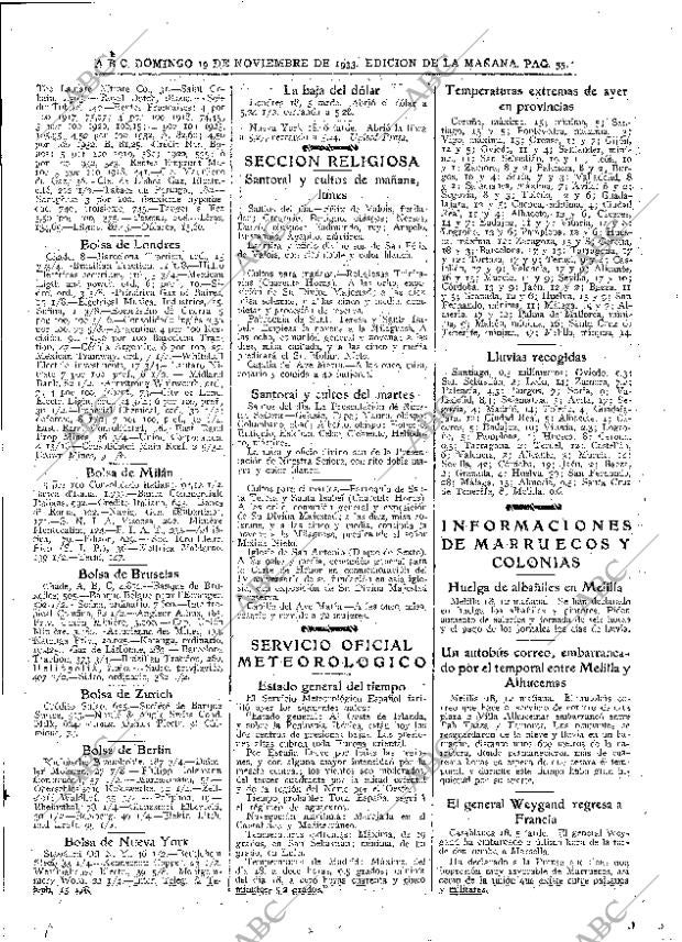 ABC MADRID 19-11-1933 página 55