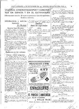 ABC MADRID 19-11-1933 página 57