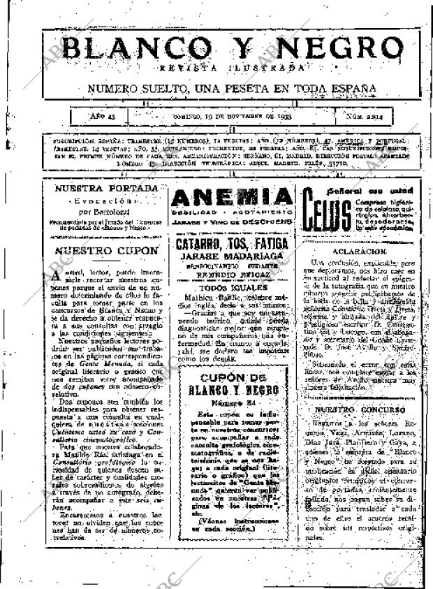 BLANCO Y NEGRO MADRID 19-11-1933 página 3