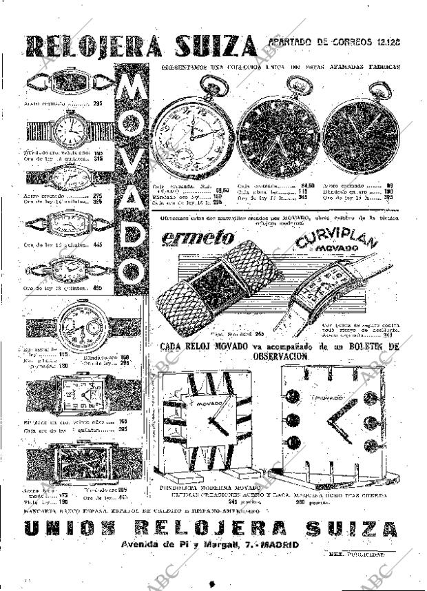 ABC MADRID 21-11-1933 página 27