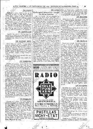 ABC MADRID 21-11-1933 página 39