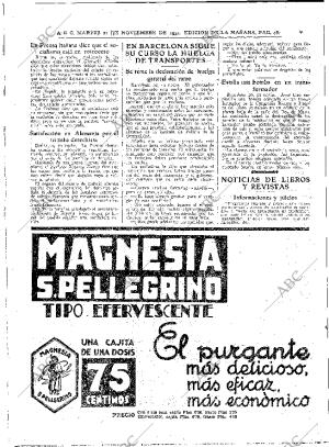 ABC MADRID 21-11-1933 página 48