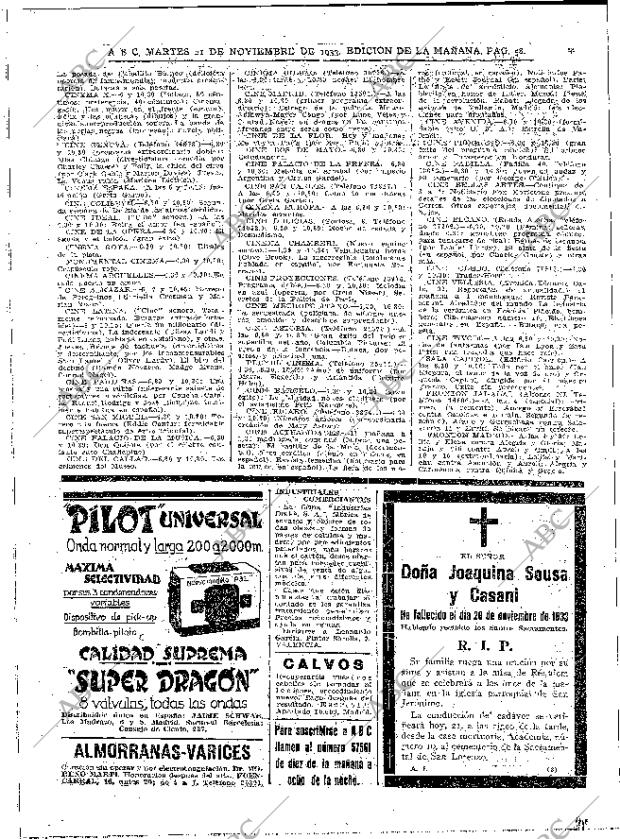ABC MADRID 21-11-1933 página 58